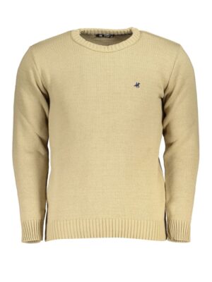 U.S. Grand Polo Beige Fabric Sweater