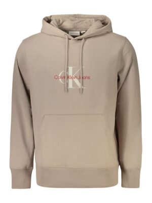 Calvin Klein Beige Cotton Men Sweater