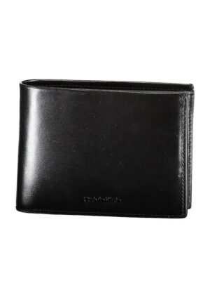 Calvin Klein Black Leather Men Wallet