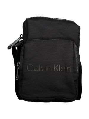 Calvin Klein Black Nylon Men Shoulder Bag