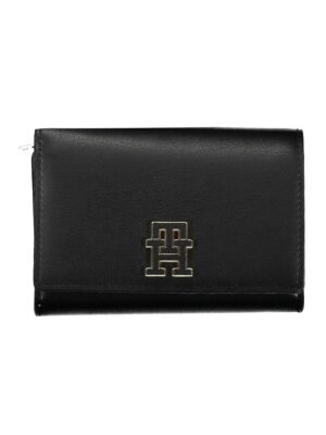 Tommy Hilfiger Black Polyethylene Women Wallet