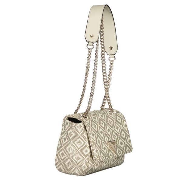 Guess Jeans Gray Polyethylene Handbag - Image 3