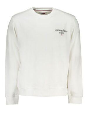 Tommy Hilfiger White Cotton Sweater