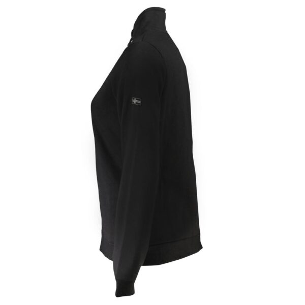 Norway 1963 Black Cotton Women Sweater - Image 3