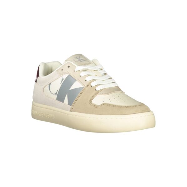 Calvin Klein Beige Polyester Men Sneaker - Image 2