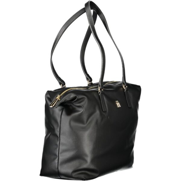 Tommy Hilfiger Black Polyester Women Handbag - Image 3