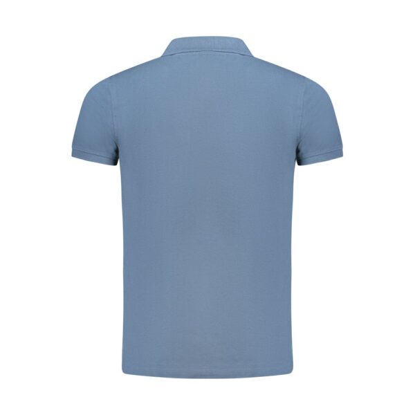 Norway 1963 Blue Cotton Polo Shirt - Image 2