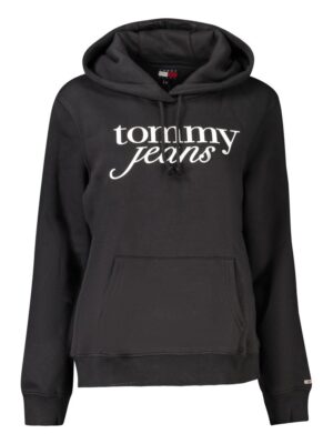 Tommy Hilfiger Black Cotton Women Sweater