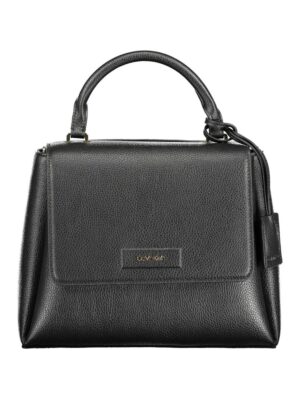 Calvin Klein Black Polyester Women Handbag