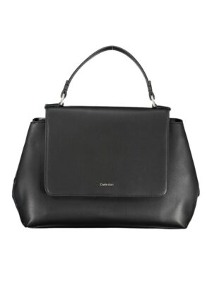 Calvin Klein Black Polyester Handbag