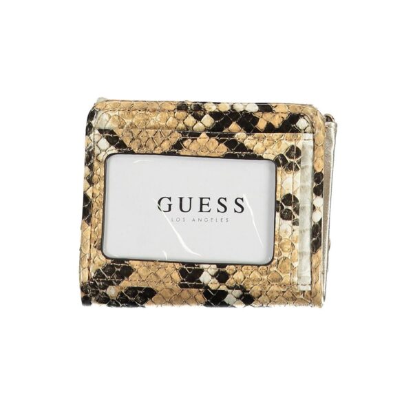 Guess Jeans Beige Polyethylene Women Wallet - Image 2