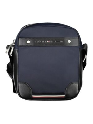 Tommy Hilfiger Blue Polyester Men Shoulder Bag