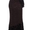Dolce & Gabbana Elegant Purple Floral Lace Maxi Dress - Image 4