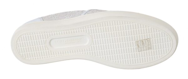 Dolce & Gabbana Elegant Off White Loafers for Ladies - Image 3