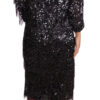 Dolce & Gabbana Sequined Shift Midi Dress – Timeless Elegance - Image 2