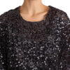 Dolce & Gabbana Sequined Shift Midi Dress – Timeless Elegance - Image 3