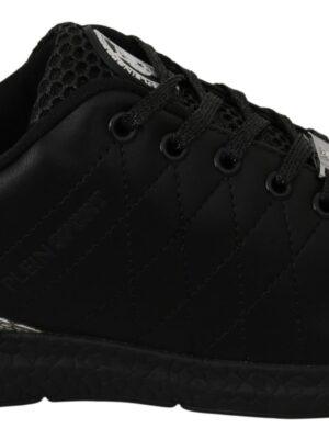 Philipp Plein Elegant Black Gisella Sneakers