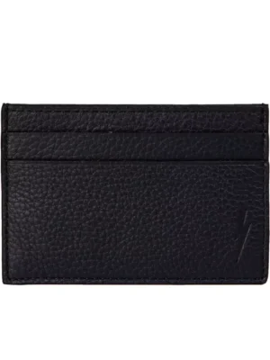 Neil Barrett Black Leather Men Wallet