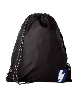 Neil Barrett Black Nylon Men Backpack