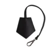 Neil Barrett Black Leather Men Keychain - Image 2