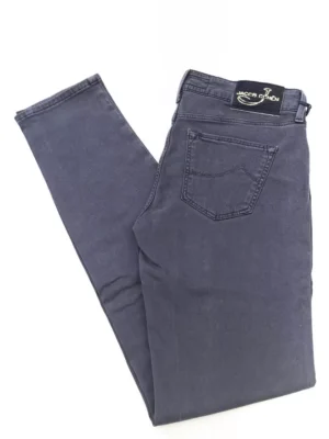 Jacob Cohen Blue Cotton Women Jeans