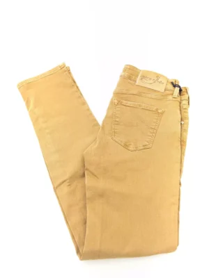 Jacob Cohen Beige Cotton Women Jeans