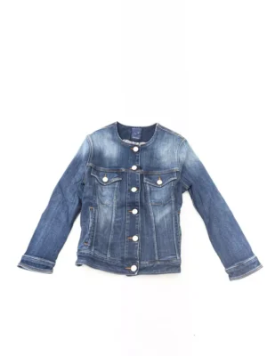 Jacob Cohen Blue Cotton Women Jacket