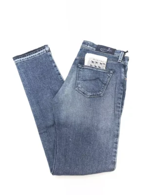 Jacob Cohen Blue Cotton Women Jeans