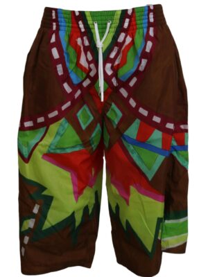 Dsquared² Exclusive Multicolor Printed Swim Shorts