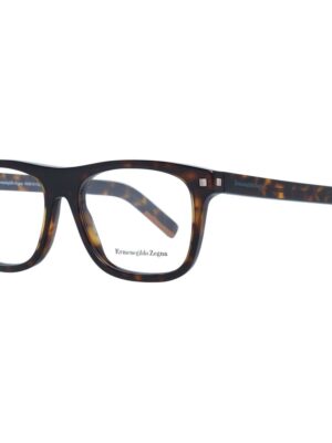 Ermenegildo Zegna Brown Men Optical Frames