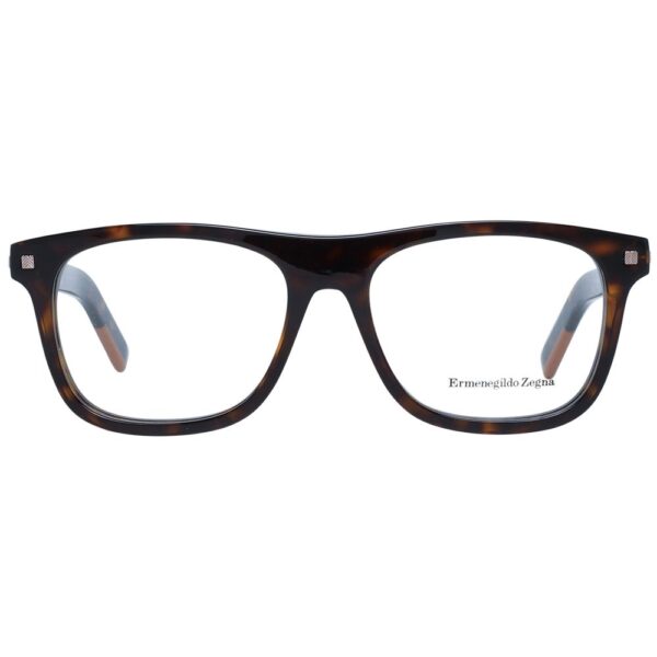 Ermenegildo Zegna Brown Men Optical Frames - Image 2