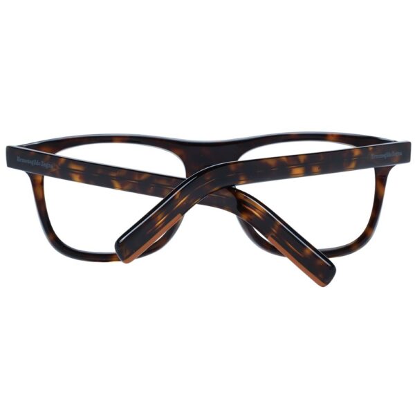 Ermenegildo Zegna Brown Men Optical Frames - Image 3