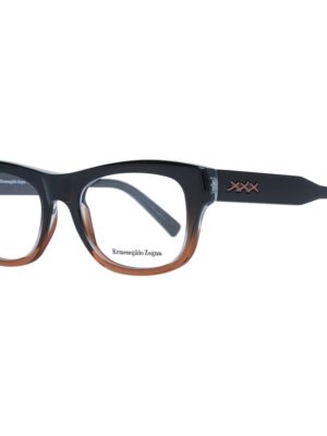 Ermenegildo Zegna Brown Men Optical Frames