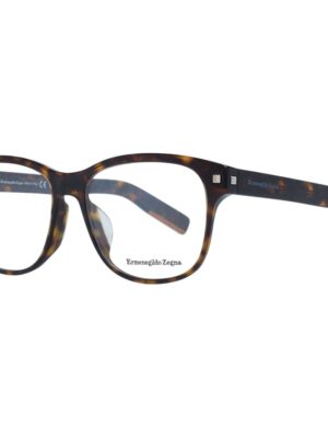 Ermenegildo Zegna Brown Men Optical Frames