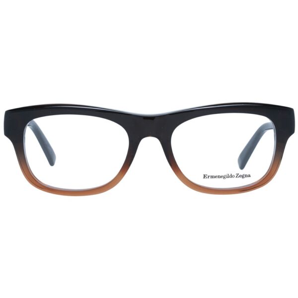 Ermenegildo Zegna Brown Men Optical Frames - Image 2