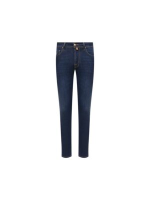 Jacob Cohen Sleek Slim Fit Premium Denim Essentials