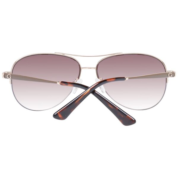 Guess Gold Unisex Sunglasses - Image 3
