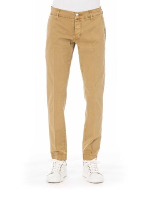Jacob Cohen Beige Cotton Men Trouser