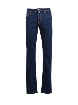 Jacob Cohen Blue Cotton Jeans & Pant
