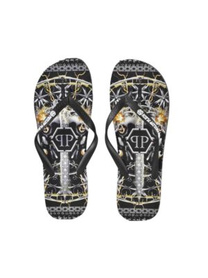 Philipp Plein Multicolor Polyester Women Sandal