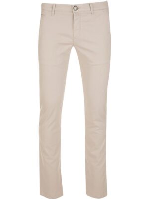 Jacob Cohen Beige Cotton Chino Trousers – Slim Fit Elegance