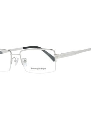 Ermenegildo Zegna Silver Men Optical Frames