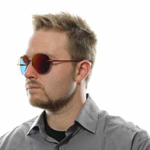 Police Red Men Sunglasses - Image 4