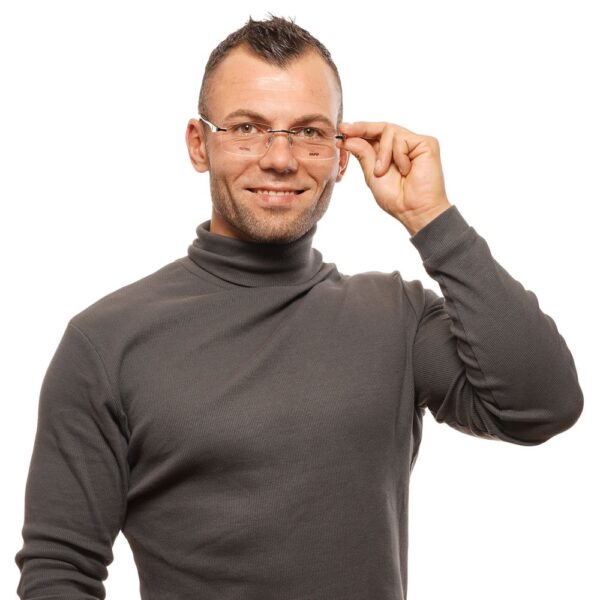 BMW Gray Men Optical Frames - Image 4