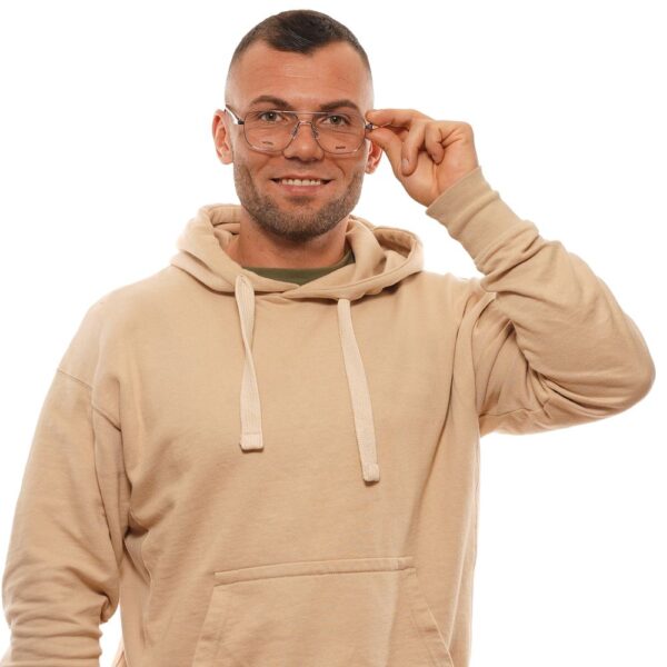 BMW Gray Men Optical Frames - Image 4