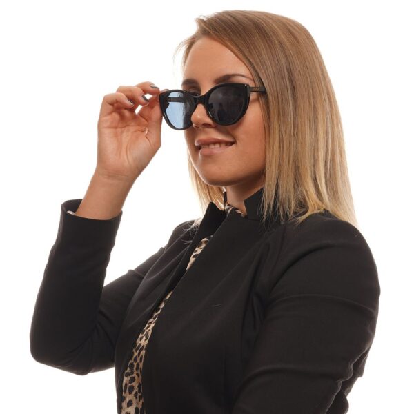 Ermenegildo Zegna Black Unisex Sunglasses - Image 4
