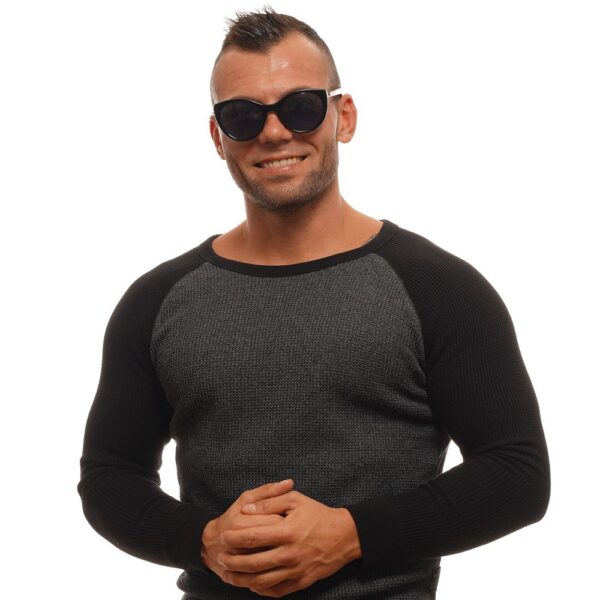 Ermenegildo Zegna Black Unisex Sunglasses - Image 5