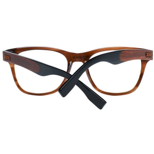 Ermenegildo Zegna Brown Men Optical Frames - Image 3