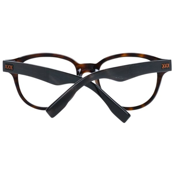 Ermenegildo Zegna Brown Men Optical Frames - Image 3
