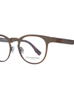 Ermenegildo Zegna Bronze Men Optical Frames